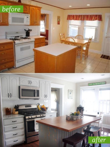 Kitchen Remodels - Before and After