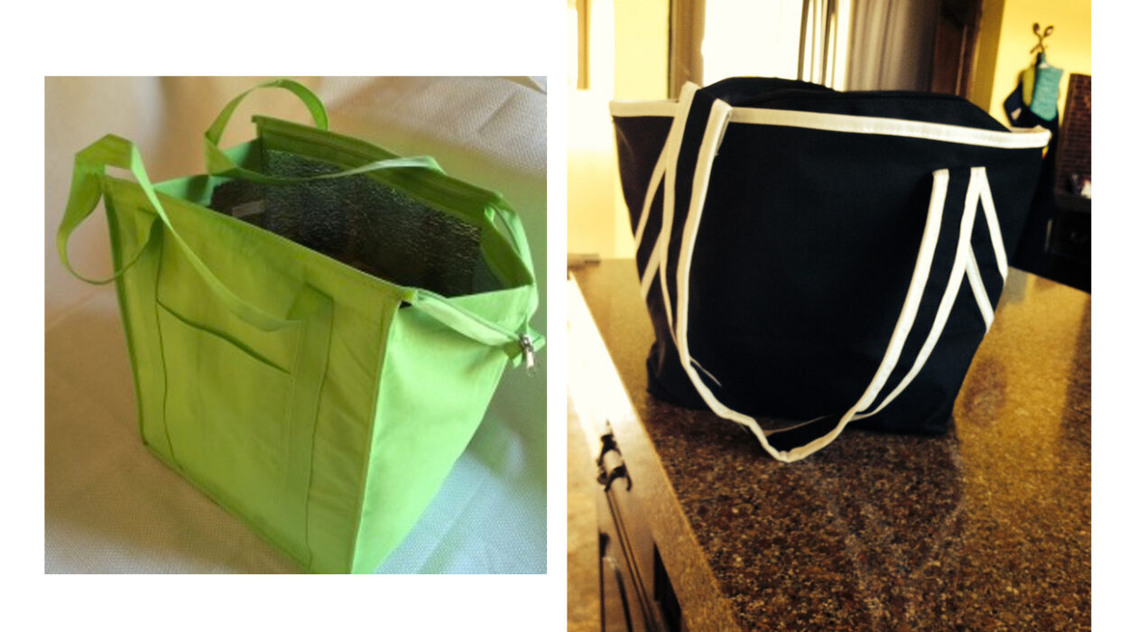 Insulated tote bags