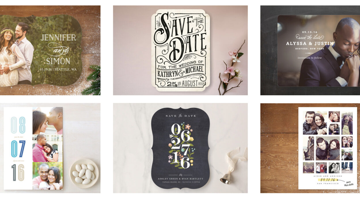 Minted.com Save The Date Collection
