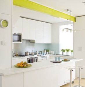 yellow color decor