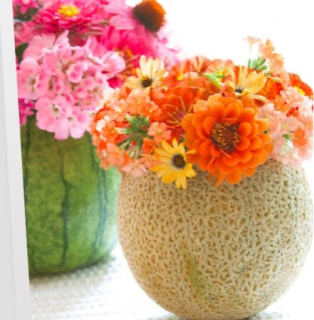Cantaloupe Vase