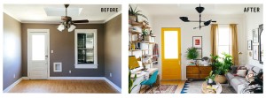 Interior decor - Before and After