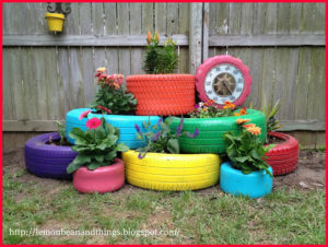 repurposed tires