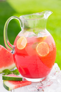 Infused Strawberry Lemonade